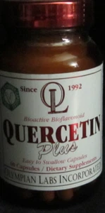 Quercetin Plus 60 Caps By Olympian Labs MSRP $44.29 - Picture 1 of 2
