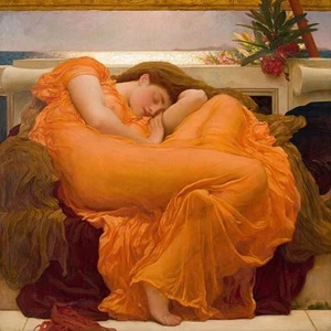 Flaming June by Frederic Leighton Print 13x13 - Picture 1 of 1