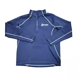 Sunice Srixon Men's Large Blue 1/4 Zip Golf Pullover NICE - Picture 1 of 15