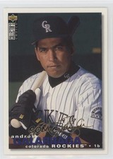 1995 Upper Deck Collector's Choice Gold Signature Andres Galarraga #440
