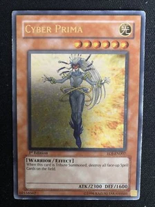 YuGiOh CYBER PRIMA EOJ-EN007 Ultimate 1st Edition EX++ - Picture 1 of 2