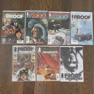 7 PROOF 13 20 22 26 & PROOF GEFÄHRDET 2 3 4 COMICS LOT AUSGABE COMIC LOT - Bild 1 von 6
