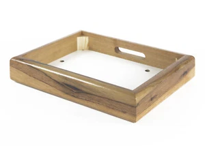 Nussbaumholz Zarge Gehäuse Chassis für Plattenspieler Thorens TD Modelle (2) - Picture 1 of 2