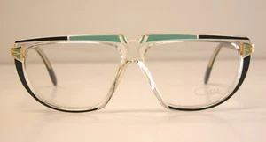 Cazal Vintage Eyeglasses - NOS - Model 316- Col. 277- Gold, Black, Aqua - Picture 1 of 4