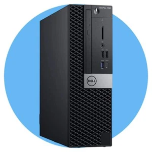 Dell Desktop Computer PC SFF Intel i5 up to 32GB RAM 1TB SSD Windows 11 WIFI BT - Picture 1 of 5