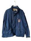 Space Shuttle Vintage Cal Craft Jacket XXL Patch Blue  Pocket Hoodie