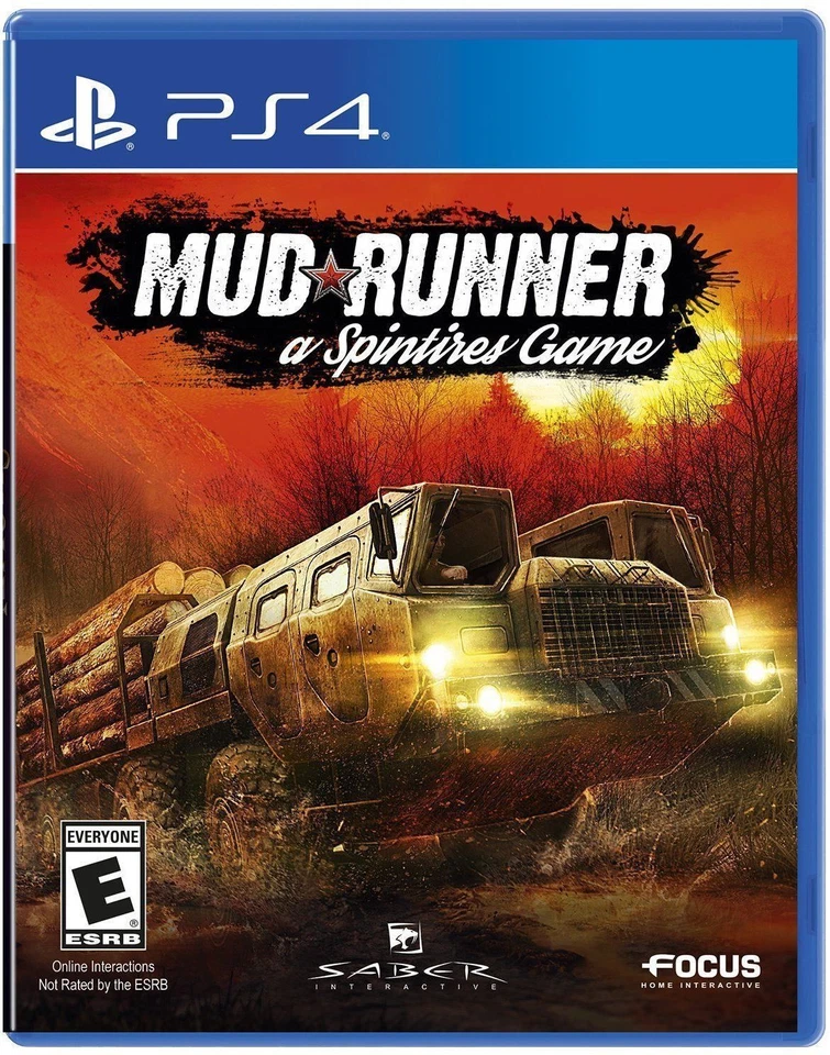 Spintires Mudrunner Video Game for PlayStation 4