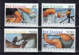 1992 New Zealand~Olympic Games~Unmounted Mint~Stamp Set~ UK Seller~ - Picture 1 of 1