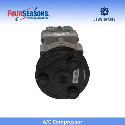 Compresor de aire acondicionado para Ford F-350 Super Duty 2002-2007 4 estaciones 2003 2004 2005 2006 Foto 1 de 4