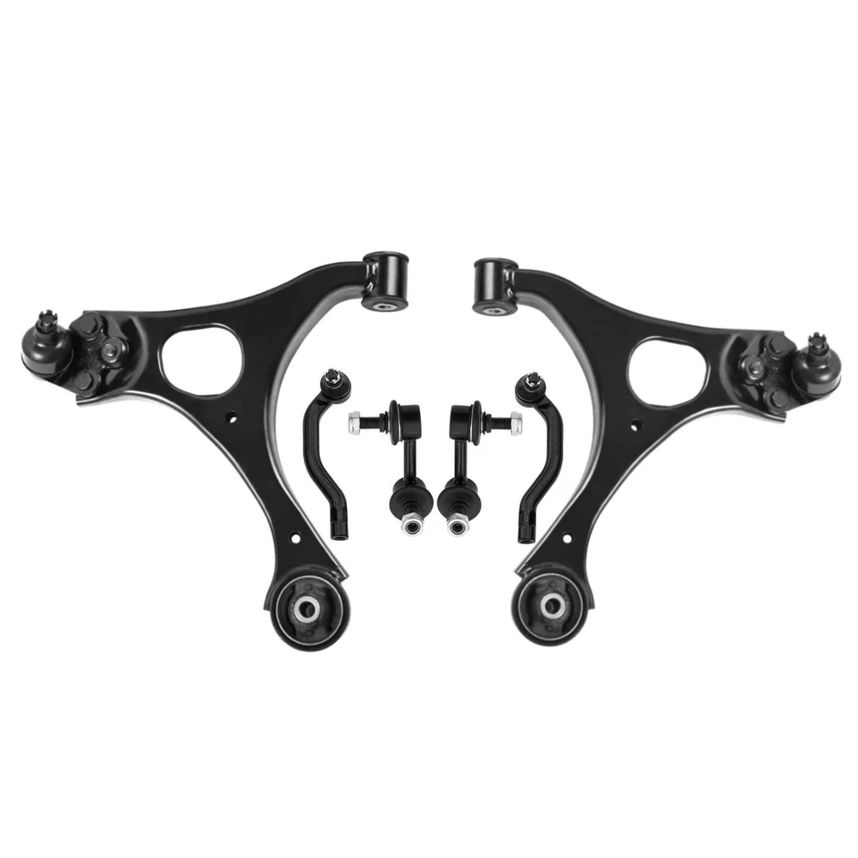 6PCS Front Lower Control Arm w/Ball Joint Sway Bar For 2006-2011 Honda Civic - Image 1 of 1