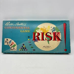 VINTAGE Risiko KOMPLETT Parker Brothers 1959 Klassiker Brettspiel Holzfiguren Krieg - Bild 1 von 12