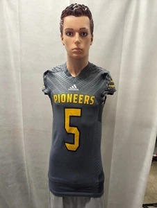 Game Used LIU Post Pioneers Game Used Football Jersey Adidas L NCAA David White - Picture 1 of 12