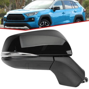 Passenger Right Side Mirror w/ Blind Spot Turn Signal For Toyota RAV4 2019-2022 - Picture 1 of 15