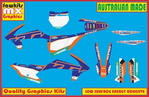 KTM 2016-18 SX SX-F SXF FULL MX GRAPHICS KIT STICKER KIT DECALS BUBBLE FREE - Picture 1 of 3