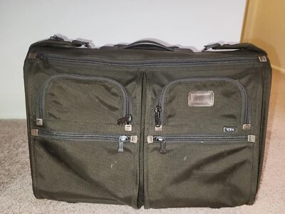 TUMI Suitcase Alpha Ballistic Extended Trip Rolling Garment Bag Brown 22" - Image 1 of 4