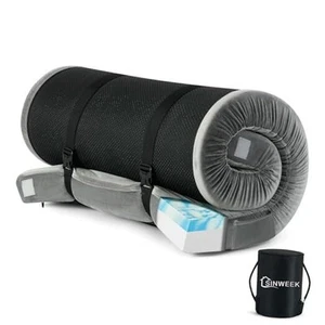 Memory Foam Camping Mattress CertiPUR-US Waterproof Portable Roll Up Mattress - Picture 1 of 8