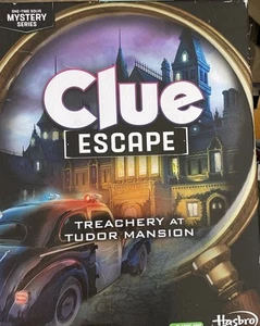 Clue Escape Brettspiel Treachery at Tudor Mansion Hasbro - 1 bis 6 Spieler - Bild 1 von 2