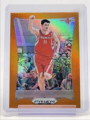 YAO MING 2023-24 帕尼尼 PRIZM DECA 篮球橙色火箭 /49 Q5965 — 第 1/2 张图片