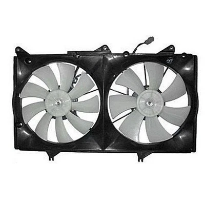 Conjunto de motor ventilador de refrigeración condensador radiador aire acondicionado radiador Lexus ES-330 04 05 06 Foto 1 de 3