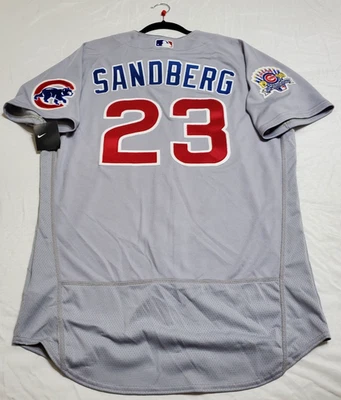 Camiseta deportiva auténtica Nike 60 4XL, CHICAGO CUBS RYNE SANDBERG TBTC 1990 Foto 1 de 4