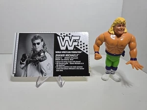 Figura de acción de lucha libre Shawn Michaels the Rockers WWF 1991 serie 2 con tarjeta orgánica - Imagen 1 de 7