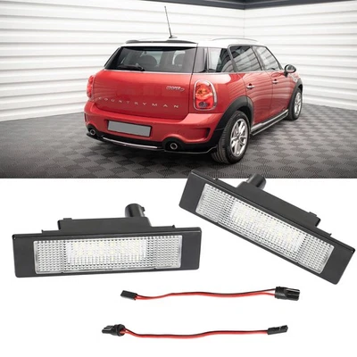 Iluminación de matrícula LED luz homologación E para Mini Countryman R60 año 10-16 - Imagen 1 de 4
