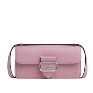 COACH LEATHER MORGAN CROSSBODY PURSE - Picture 1 of 7