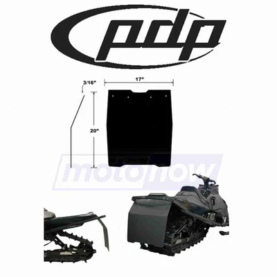 Proven Design Snow Flap for 2013-2016 Ski-Doo MX Z TNT E-TEC 800R - Body Mud rd Foto 1 de 4
