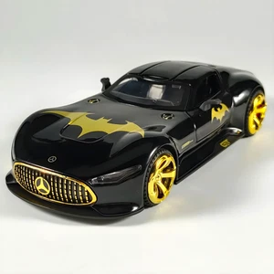 1:32 Batmobile AMG Vision GT Diecast Model Super Car – Sound Light Pull-Back Toy - Picture 1 of 10