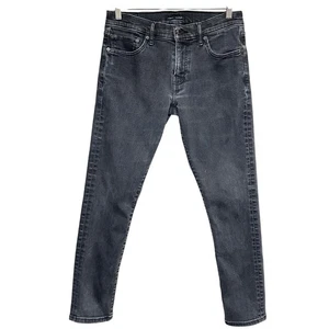 Lucky Brand 110 Slim Stretch Jeans Herren 30x29 Black Wash Denim Casual Grunge - Bild 1 von 16