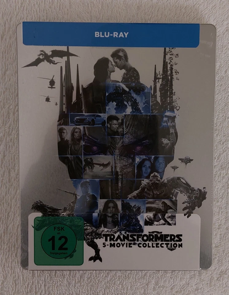 Blu-ray Transformers 5 Movie Collection 1-5 Limited Steelbook Deutsch Neu OVP - Bild 1 von 4