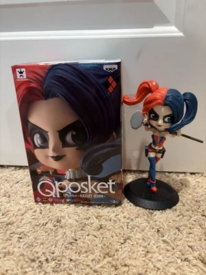 Harley Quinn Qposket Esquadrão Suicida versão B aberto - Imagem 1 de 4
