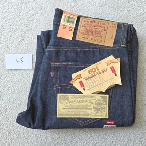 Deadstock NWT Vintage 1993 Levi’s 501XX 32x33 STF - Picture 1 of 9