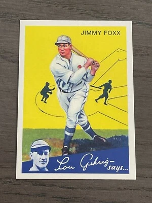 2011 Topps CMG Reprints Jimmy Foxx #CMGR-15  - Image 1 of 2