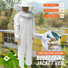 Beekeeper Protect Bee keeping Suit Jacket Safty Veil Hat Body Equipment Hood XL