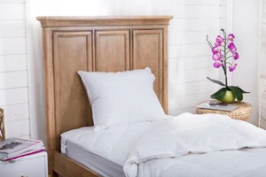 Down and Feather Blend Pillow - 50% White Goose Down & 50% Feather, King Size - Picture 1 of 2