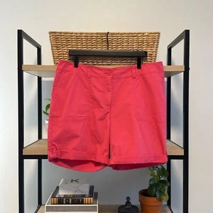 NWT Talbots Outlet High-Rise 100% Cotton Woven Pocket Bermuda Short, 16 - Picture 1 of 6