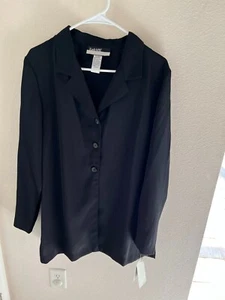 RADCLIFFE - GRÖSSE MEDIUM SCHWARZE TWILLJACKE FÜR DAMEN - Bild 1 von 2