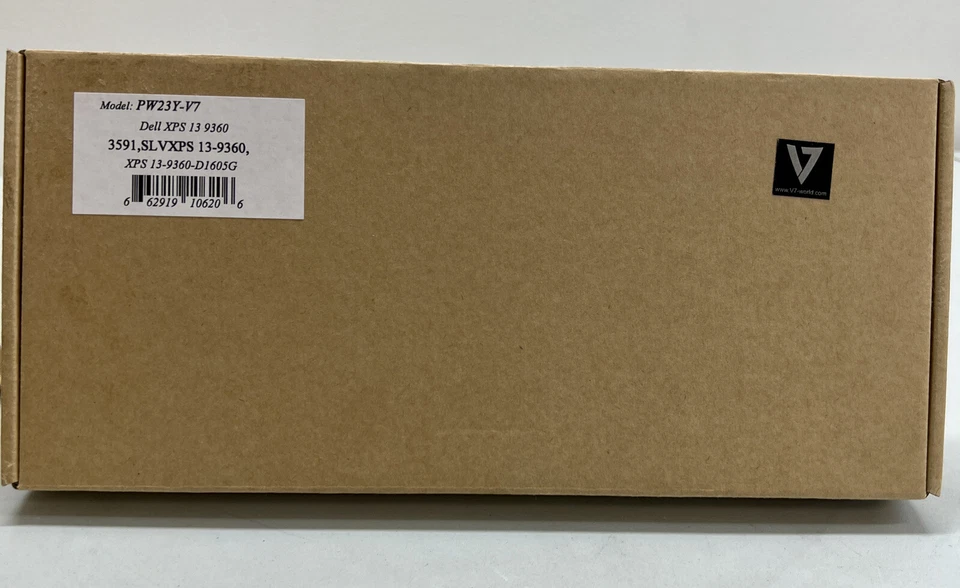 Batería de repuesto V7 para BATERÍA DELL XPS 13 9360 PW23Y 0PW23Y TP1GT RNP72 Foto 1 de 4