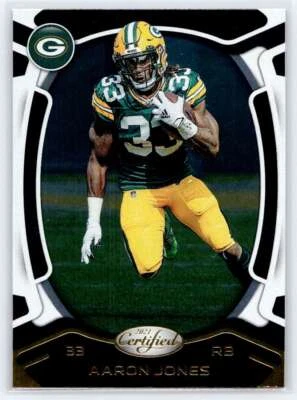 2021 Panini Certified #72 Aaron Jones - Image 1 of 2