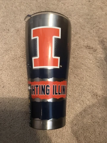 NEW Tervis Collegiate 30 oz Illinois Fighting Illini Tumbler With Lid Cover