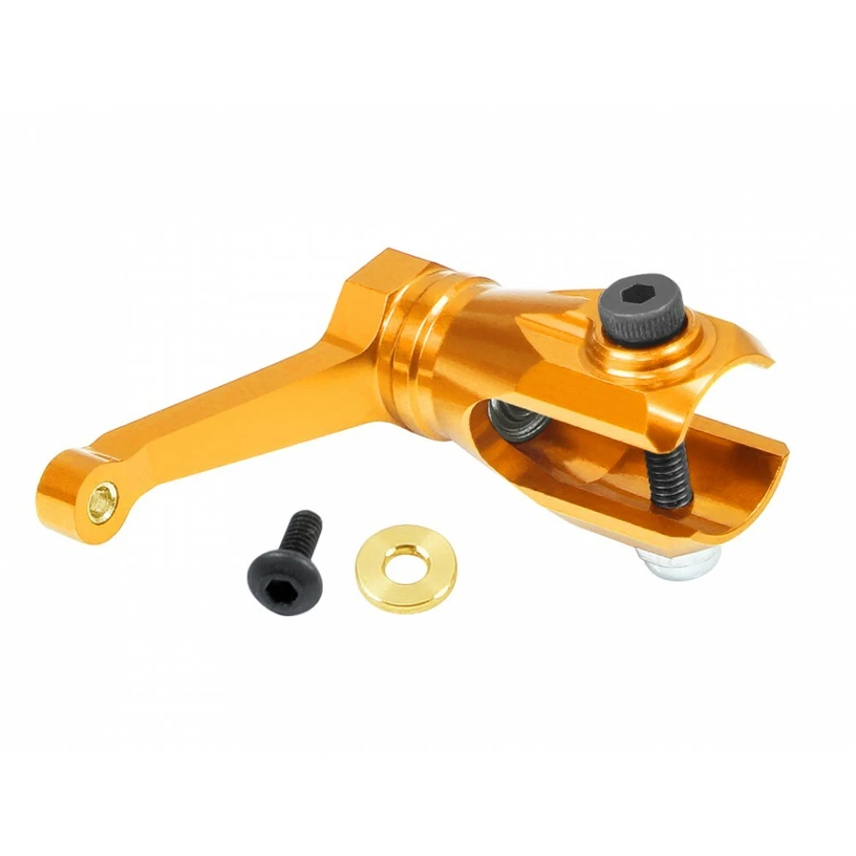 Empuñadura de hoja principal de aluminio MH CNC (ORO) (para juego de conversión de triple hoja MH OMP M2) Foto 1 de 1