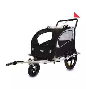 Rimorchio per bicicletta DMS® 2 in 1 rimorchio per bambini rimorchio per bicicletta jogger rimorchio per bicicletta FH- - Foto 1 di 5
