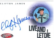 James Bond 40th Anniversary Autograph Card A8 Clifton James