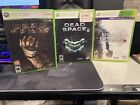 Dead Space 1 2 3 Trilogie Set Microsoft Xbox 360 Hüllen Discs Handbücher Spiel Horror