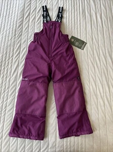 New Kamik Kids' Purple Waterproof Winkie Snow Overall Pants Size 6 - Picture 1 of 22