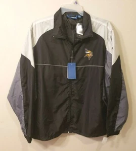 NFL Minnesota Vikings Team Reebok Windbreaker Jacke Full Zip Größe X LARGE Herren - Bild 1 von 4
