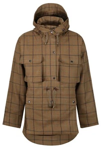 Waterproof Highland Tweed Stalking Smock Jacket Shooting Hunting Stealth R £229 - Picture 1 of 6