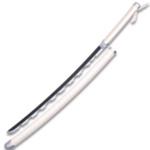 DEMON SLAYER - Inosuke Hashibira Grey Nichirin Wood Sword Katana w/Plastic Scabb - Picture 1 of 2