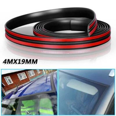 Car Windshield Weather Seal Rubber Trim Molding Cover 13 Feet For Hyundai Models - Image 1 of 4